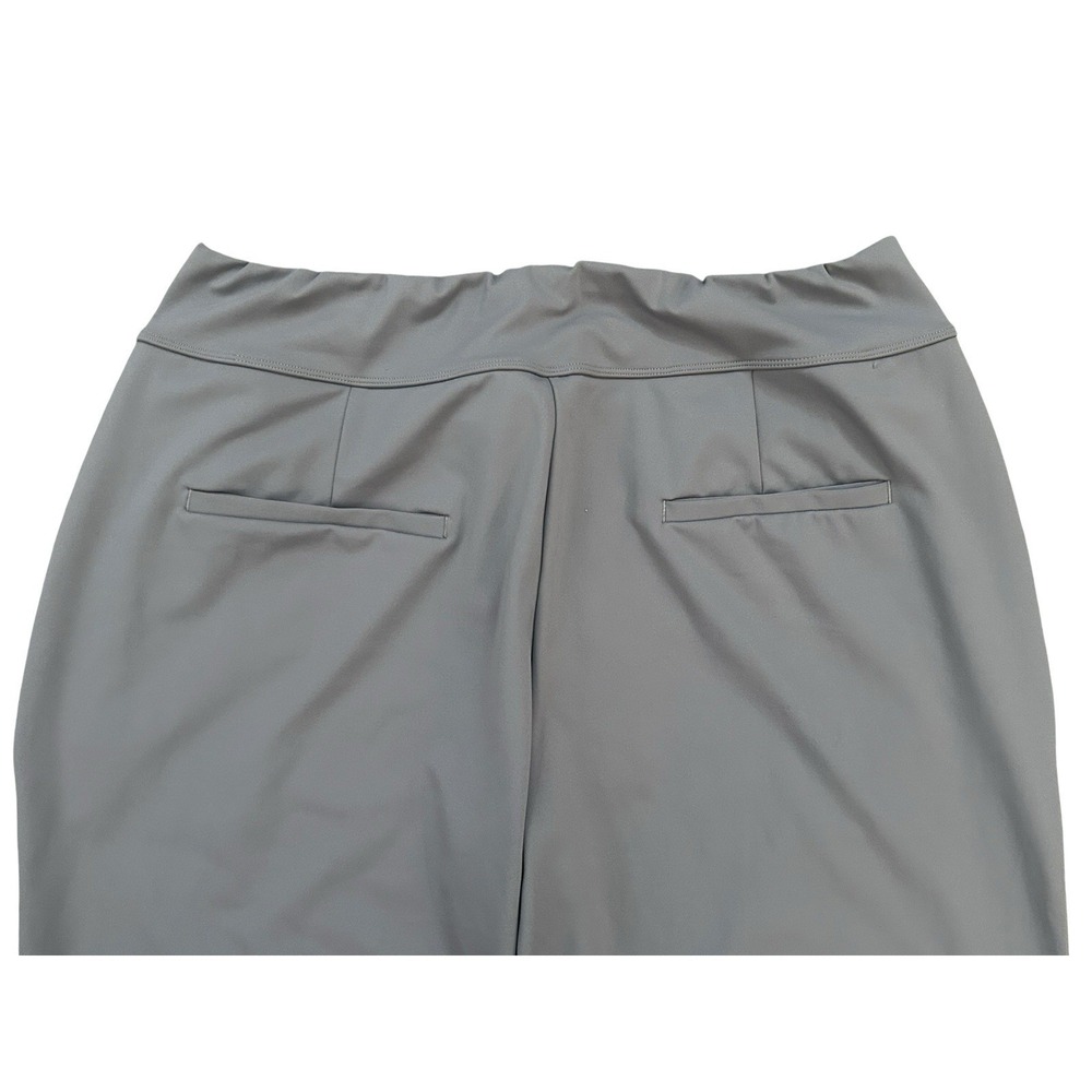 Halara Flex DayStretch High Waisted Flare Pants Zip Pockets Women's 1X Plus Gray - Picture 11 of 14